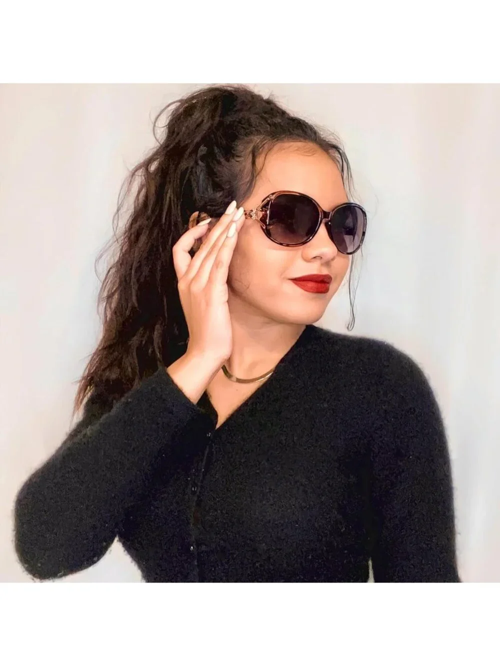 Polarized Sunglasses for Women Oversized Ladies Sun Glasses UV400